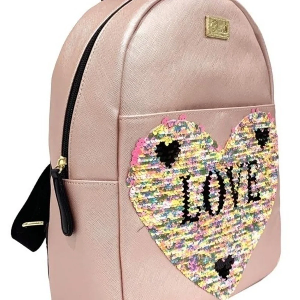 Betsey Johnson Backpack Pink LBDEBBIE Love